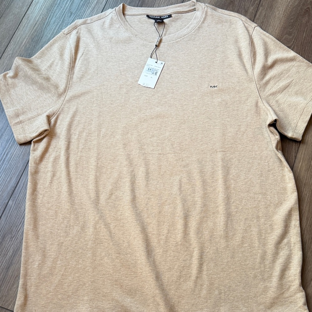 Michael Kors Beige Short Sleeve Tee